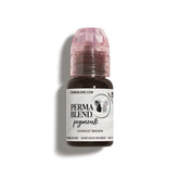 Perma Blend Darkest Brown ink pour, smooth application for long-lasting eyeliner.