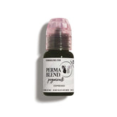 Perma Blend Espresso Brown pigment jar for precise microblading color.