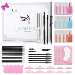 PERMANIA lash lift kit with an independent bag design keeps hygiene clean for at-home use.