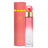 Perry Ellis 360 Coral bottle front invites daily elegance with a floral-fruity allure.