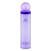 Perry Ellis 360 Purple bottle front view highlights a chic floral woody musk fragrance for daily wear.