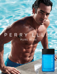 Perry Ellis Pure Blue Men edt mist dispersal for a fresh scent.