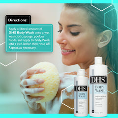 Person & Covey DHS Body Wash foam pump, rich lather for easy cleansing.