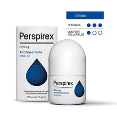 PerspireX Strong roll-on application shows a smooth glide and even coverage