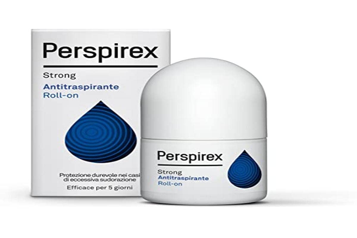 PerspireX Strong roll-on bottle for daily protection against sweat and odor