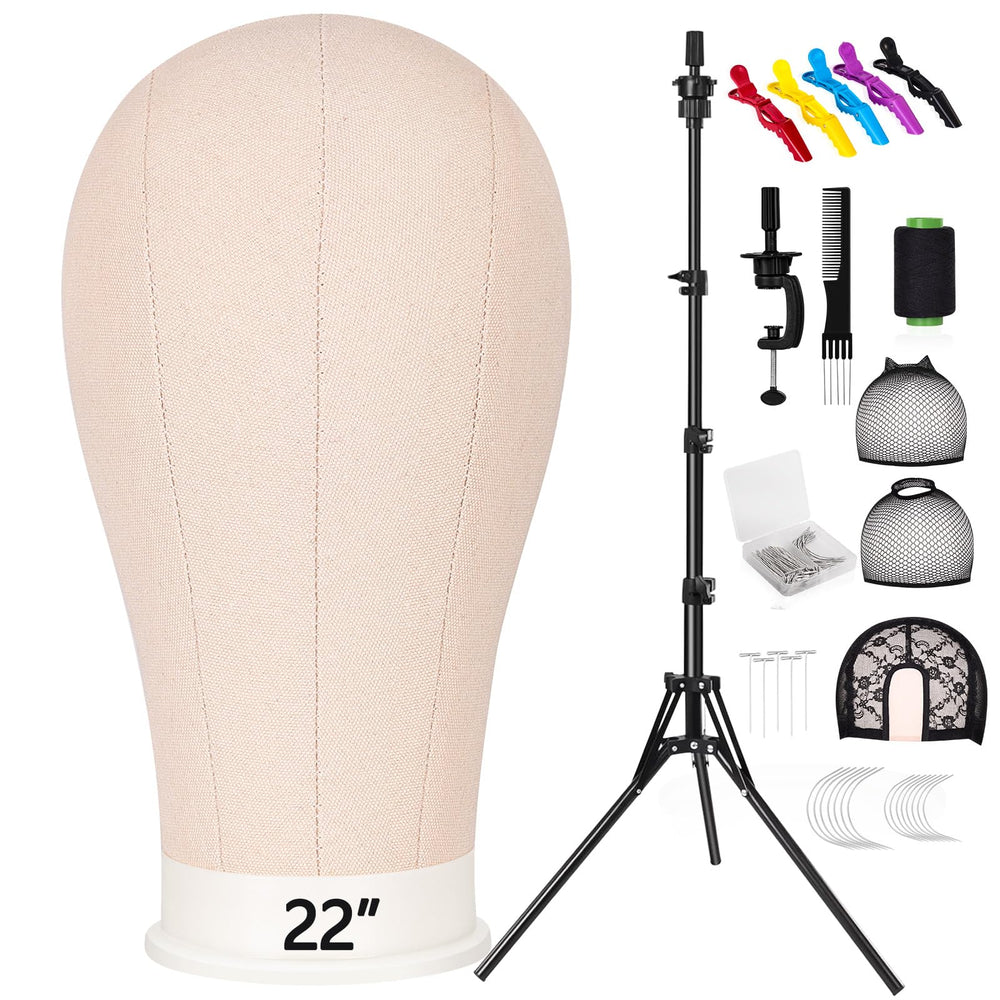 Pet Baby 63in wig stand tripod supports wigs with adjustable height for precise styling