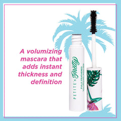 Petite 'N Pretty mascara brush in use enhances easy root-to-tip application.