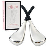 Pfefe Ice Globes for face massage deliver soothing cooling relief and refreshed complexion.