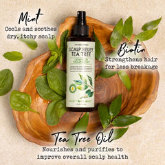 PHARM TO TABLE Tea Tree Aroma Relaxation — refreshing scent while soothing scalp