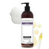 Pharmacopia Hotel Argan Oil Body Wash bottle with premium vegan hydration for daily shower.