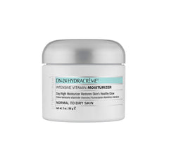 Pharmagel DN-24 Hydracrème opening showing smooth cream for morning and night use
