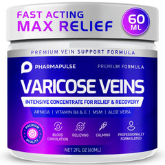 Pharmapulse Leg Comfort Cream bottle shows cooling relief after a long day.