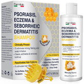 Pharmlitalia psoriasis shampoo bottle for gentle cleansing and itch relief