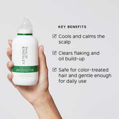 PHILIP KINGSLEY Flaky Scalp Shampoo rich lather supports comfortable cleansing.