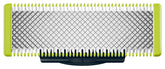 Philips OneBlade replacement blade close-up showing durable steel for lasting use