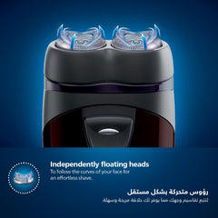 Philips PQ206 cordless 60-minute shave enables easy grooming on the go.