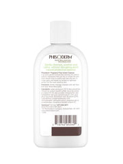 Phisoderm fragrance-free cream cleanser label shows fragrance-free, hypoallergenic formula for calm skin.