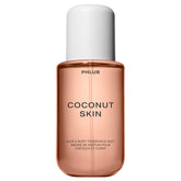 PHLUR Coconut Skin bottle front shows tropical packaging for daily wear.