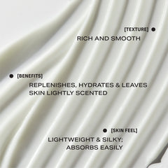 PHLUR Missing Person lotion pump closeup highlights easy one-handed application