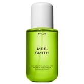 PHLUR Mrs. Smith bottle closeup showcasing crisp green apple scent for refreshment.