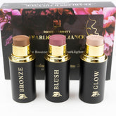 Phoenix Beauty Cocoa Cream bronzer adds warm sculpted depth for defined cheekbones