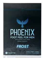 Phoenix Foot Peel bottle-pour illustrates easy, mess-free application.