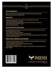 Phoenix Foot Peel for Men strong gel tube highlights extra-strength exfoliation.