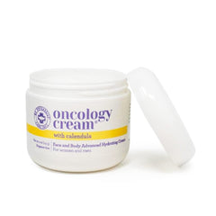 PhysAssist Oncology Calendula Cream face application demonstrates calming, hydrating care after treatment