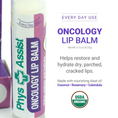 PhysAssist Oncology Cream applied to dry skin for soothing relief.