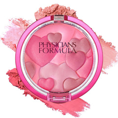 Physicians Formula Happy Booster blush rose swatch for radiant glow