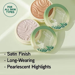 Murumuru Butter Highlighter soft-focus-pearls creates subtle glow and smooths texture