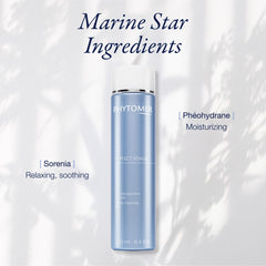 Phytomer Perfect Visage Gentle Cleansing Milk wash-action close-up highlights gentle skin prep.
