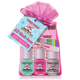 Piggy Paint All That Jazz Gift Set box with non-toxic kids' nail polishes.