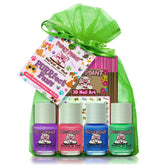 Piggy Paint PURRfect Paws rose polish for kid-friendly at-home manicures.