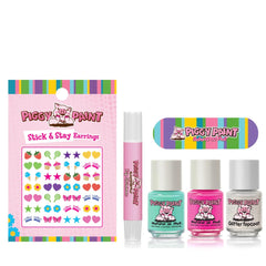 Piggy Paint Sea Ya Later matte sea foam green bottle for safe, playful nails.