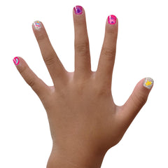 Piggy Paint Glamour Girl bottle delivering bold glitter for party nails.