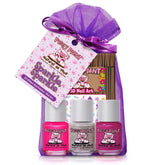 Piggy Paint Neon Lights bottle for kid-safe sparkle polish.