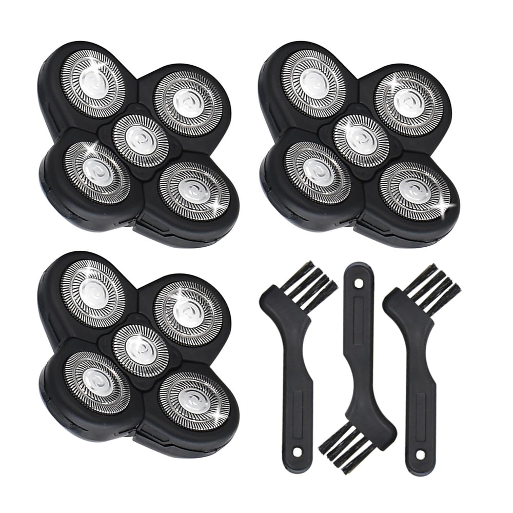 Pinkind five-head shaver blades pack offers durable blades for a close, comfortable shave.