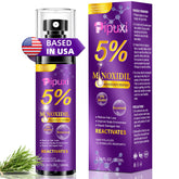 Pipuxi 5% minoxidil bottle showing dermatologist-recommended hair regrowth formula