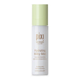 Pixi Milky Mist bottle with spray nozzle delivering hydrating moisture.