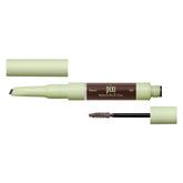 Pixi Natural Brow Duo Deep Brunette pencil swatch for precise framing and natural definition.