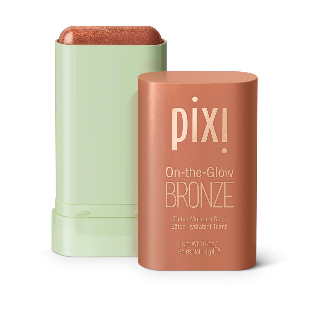 Pixi On-the-Glow Bronze RichGlow stick twist for easy, on-the-go bronze color.