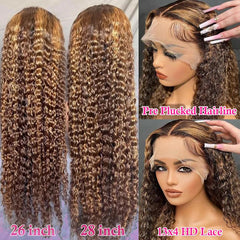 Pizazz deep-wave wig provides full 180-density volume for a premium look.