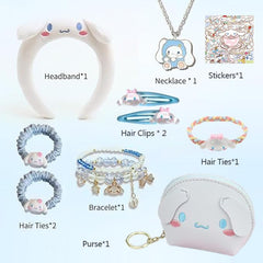 PJKJEUU Kawaii hair clips brighten looks and secure small sections.