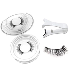 PKsiauya Hunnyfit lashes closeup reveals soft fibers for natural everyday glamour.