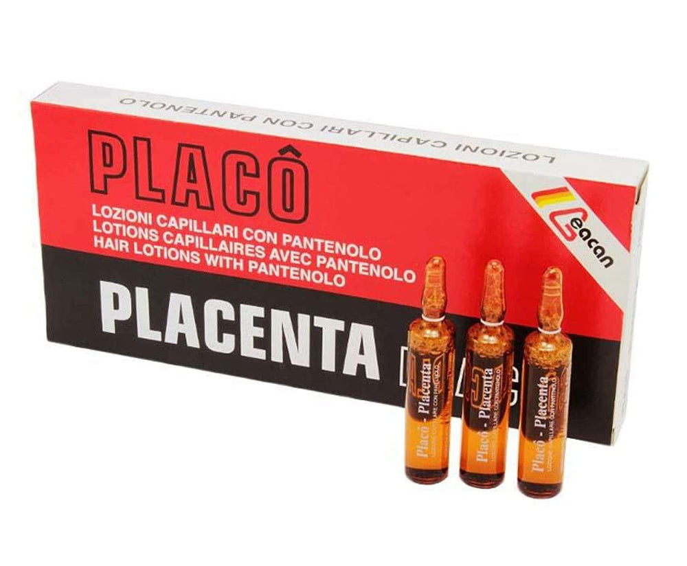 Placenta Placo hair-intense-treatment image shows renewed vitality at roots and shine.