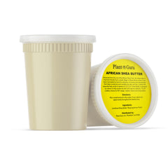 Plant Guru shea butter packaging 32oz emphasizes convenient scoopability for routines.