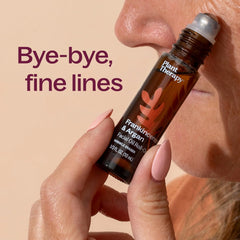 Plant Therapy frankincense-argan-serum-roll-on roller application to skin for even coverage
