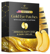 PLANTIFIQUE Gold Eye Patches packaging for premium at-home refresh
