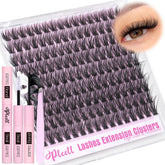 Pleell Fluff Lash Clusters Kit packaging looks premium and ideal as a gift option.